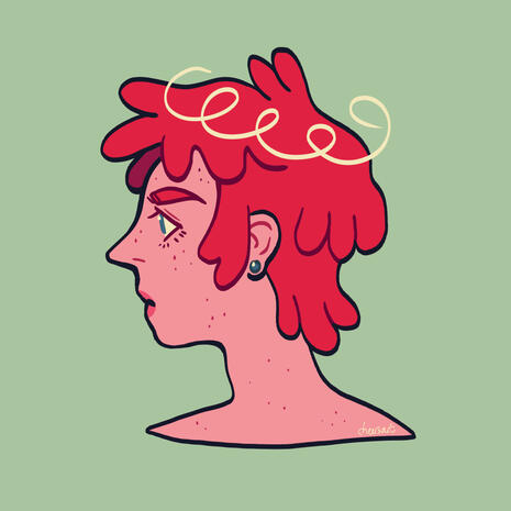 Girl with Freckles