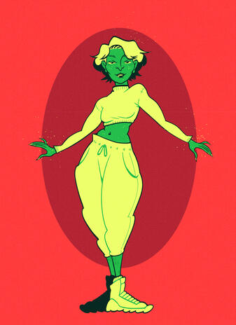 Green Lady